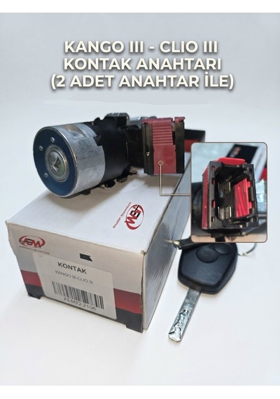 Kango 3 / Clio 3 Kontak Anahtarı