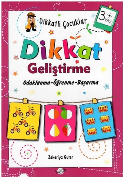 +3 Yaş Dikkatli Çocuklar Dikkat Geliştirme Kukla Yayınları