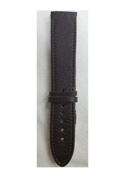 Kahve Floter Deri Saat Kordonu Kayışı 22 Mm
