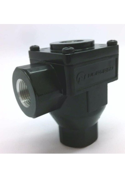 Norgren T70c3800 Norgren Hızlı Egzoz Valfi, 3/8 İnç G 3/8 Dişi