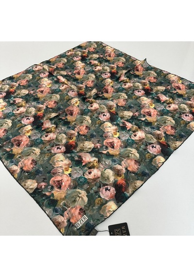 Zer Organik Pamuk Soft Eşarp Ldd6205-63212 Çok Renkli