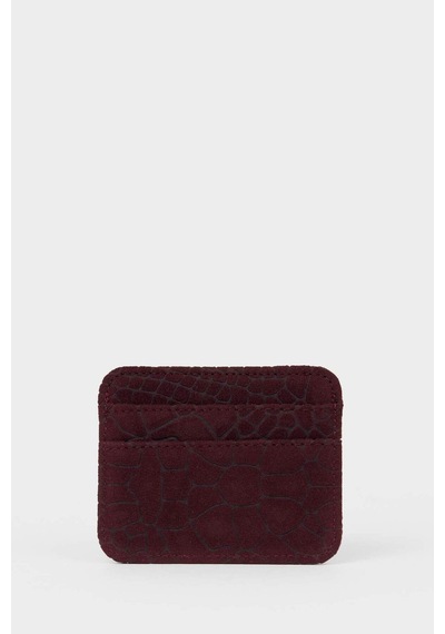Defacto Kadın Süet Kartlık G5081axnsbr2 Bordo-br2