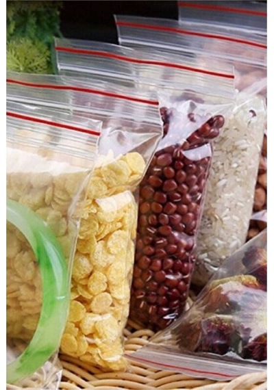 Tropic 10 Paket Kilitli Naylon Torba 23x31 Kilitli Poşet 250li