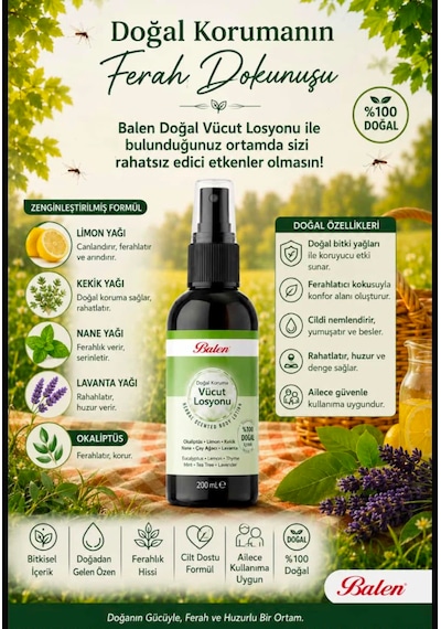 Balen Vucut Losyonu 200 Ml