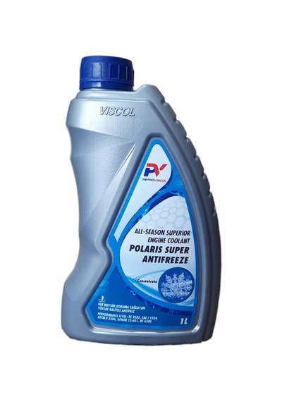Petro Viscol Polarıs Super Mavi Antifriz 1 Litre Yeni Tarihli