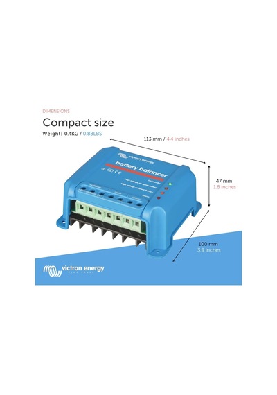 Victron Energy Bba000100100 Battery Balancer - Batarya Dengeleyici