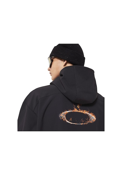 Oakley Solar Raıl Softshell Hoodıe Siyah Siyah