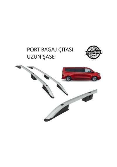 Caravella Style Uzun Şase 2025 2026 2027 Portbagaj Tavan Çıtası Gri