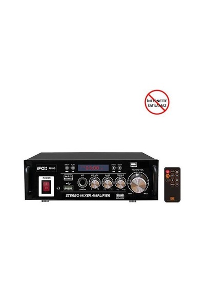İfox Fx-80 80 Watt Stereo Amfi