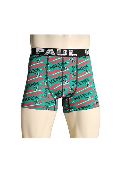 Kenn Paul Erkek Kp Desenli Pamuklu Boxer Dayanıklı Kumaş Rahat Boxer Çok Renkli