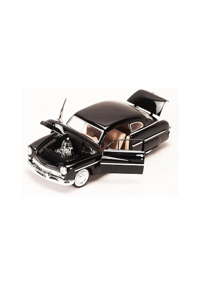 Motormax 1949 Mercury Coupe 1/24 Siyah Model Araba Siyah