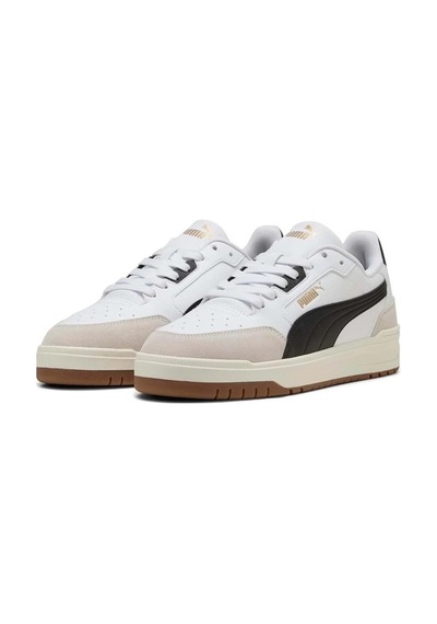 Puma 40384001 Shuffle Downtown Og Whıte Black Gray Erkek Sneaker Beyaz