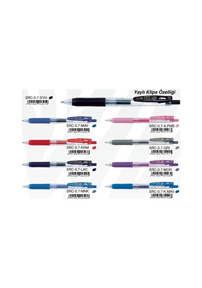 Zebra Sarasa Clip 0.7 Mm Jel Kalem Kobalt Mavisi