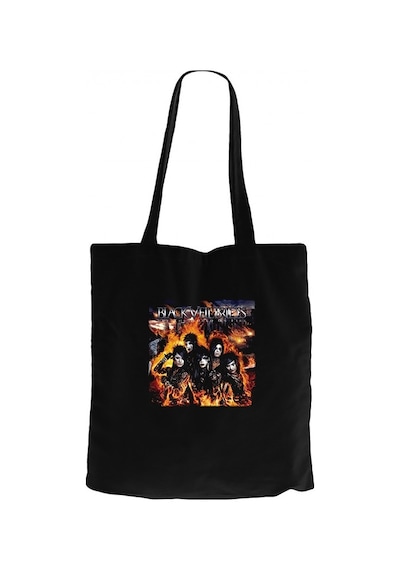 Black Veil Brides Set the World On Fire Siyah Kanvas Bez Çanta
