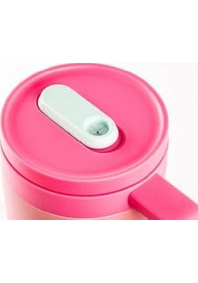 Pembe Pipetli Paslanmaz Çelik Termos Bardak 1.2l Genel