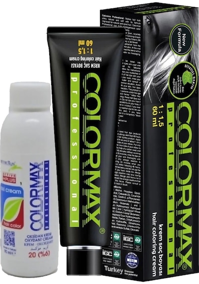 Colormax Sps115 Nouveau 2025/09.43 Tarçın Bakırı 60 Ml 1 Adet Saç Boyası + 1 Adet 90 Ml Oksidan Set