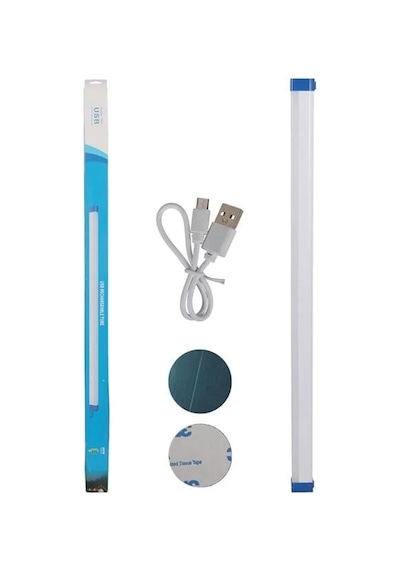Sh Powermaster T570 70cm 100w Çubuk Portatif Led Işıldak Şarjlı Tüp Lamba 1800mah Najmaddin