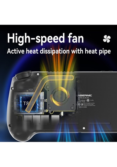 Anbernıc Rg556 Retro El Oyun Konsolu, 5. 4 8 İnç Ips Screen Android 13 Dokunmatik Ekran Destekli
