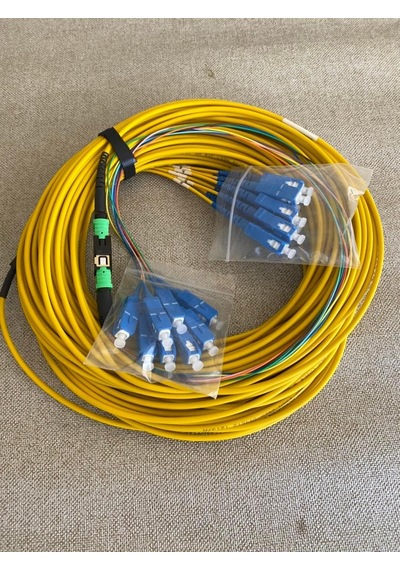 Mpo/Apc - Sc/Upc Sm G657.A1 Fiber Optik Kablo 30Metre A1