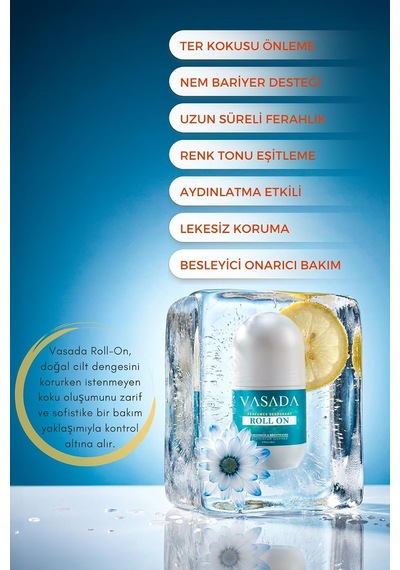 Tr Ter Kokusu Önleyici Alüminyum Içermeyen Unisex Roll-on 50 Ml