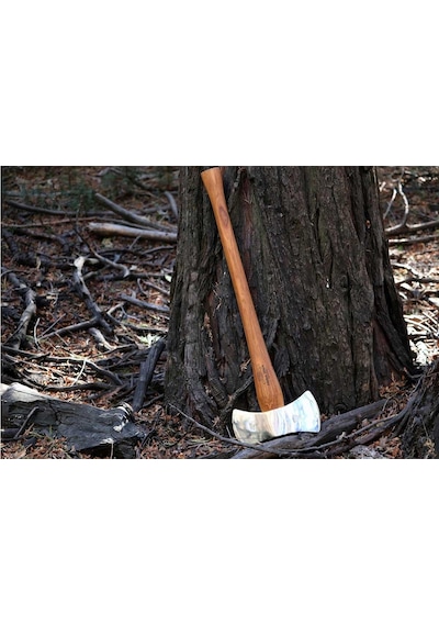 Helko Werk American Double Bit Kamp Balta 75 CM Siyah