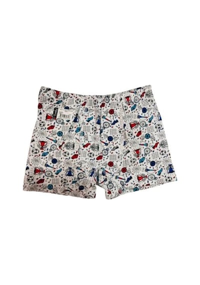 Tutku 0254 Erkek Çocuk Empirme Desenli Boxer 6 Adet