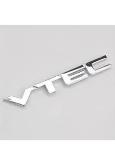 Honda Vtec Krom Yazı Logo Arma