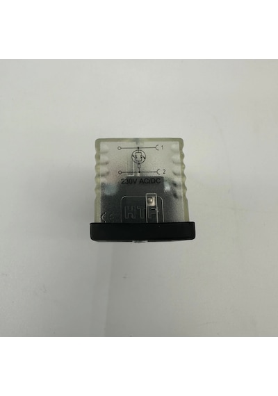 Pnömatik Valf Ventil Ledli Geniş Soket 18mm 24 Ac/dc