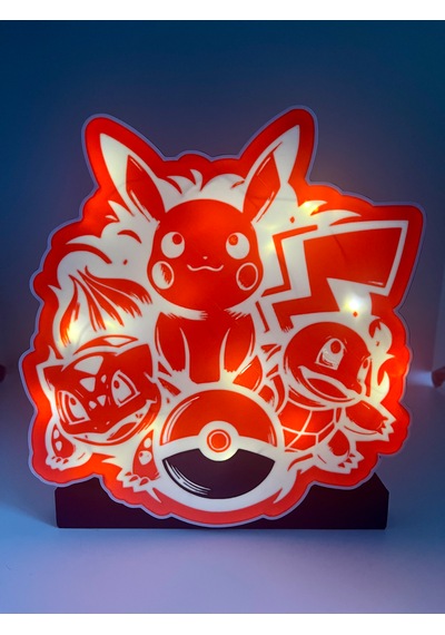 Pokemon Işık Kutusu Kırmızı