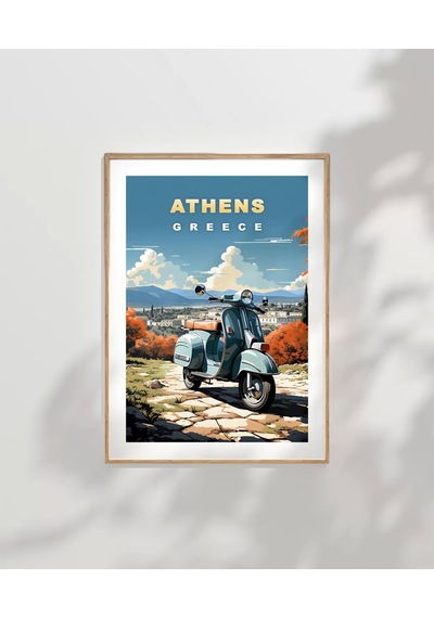 Çerçevesiz Poster Akdeniz Zarafeti