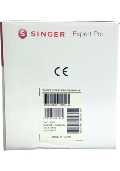 Singer SW241114V Expert Pro 3000 W Buharlı Ütü