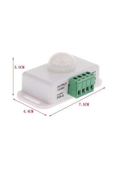 Suntek Dc 12v 24v Pır Sensörü Led Dimmer Anahtarı Hareket