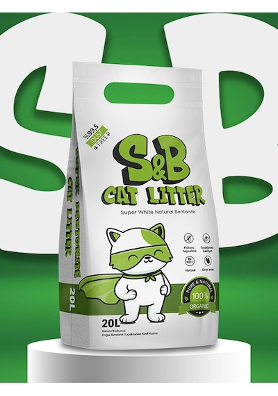 Friends S&B Super Bentonite Natural Topaklaşan Kedi Kumu 20 L