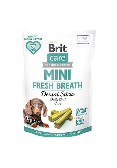 Brit Care Dental Mini Fresh Breath Küçük Irk Köpek Ödül Çubuğu 7li 120 Gr 110-30014.01