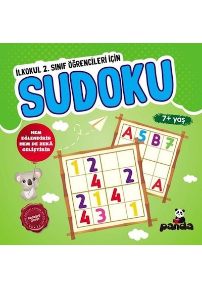 Sudoku 7+ Yaş - İlkokul 2. Sınıf Öğrencileri İçin - Ybve-752971