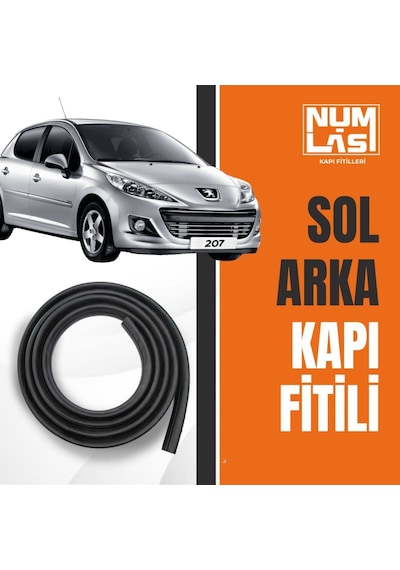 Peugeot 207+ Sol Arka Kapı Fitili-a Kalite-numlas-nm3642