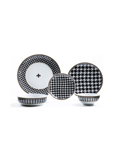 Zm Decor Siyah İnci Tabak 17 Cm