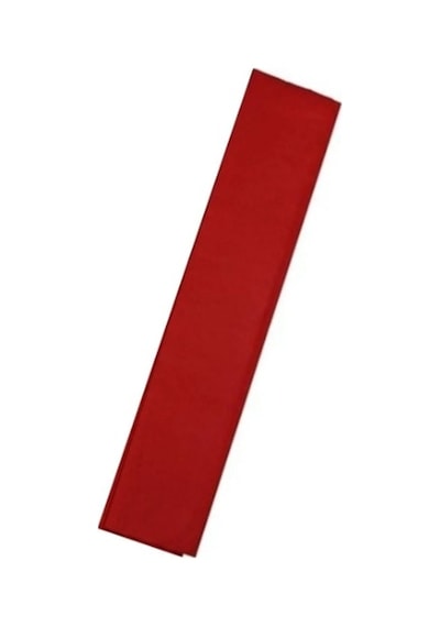 Krapon Kağıdı 50x200 Tek Kırmızı - 6 Adet