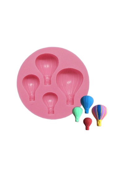 Dört Boy Uçan Balon Silikon Kalıp 4 Lü