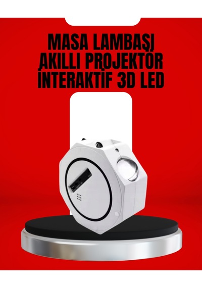 Taşınabilir 360 Ayarlanabilir Gökyüzü Projeksiyon Lambası
