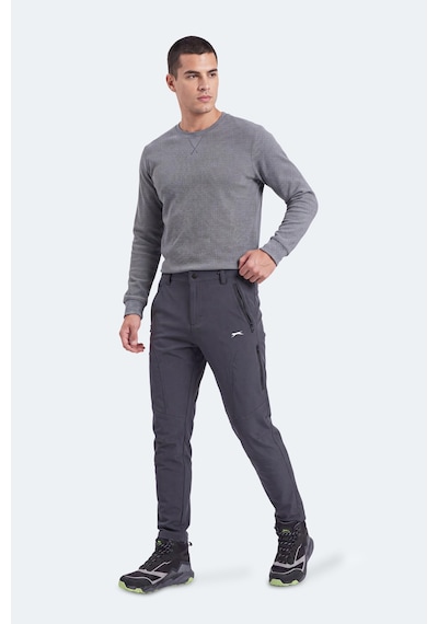 Slazenger Celyon Erkek İçi Polarlı Rüzgar Ve Su Geçirmez Softshell Antrasit Pantolon