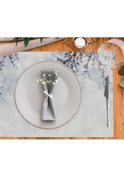 Spring Kumaş Amerikan Servis 4'lü Set 35x50cm Keten Kumaş Ulusl. Yıkama Ve Solmama Sertifikası Çok Renkli