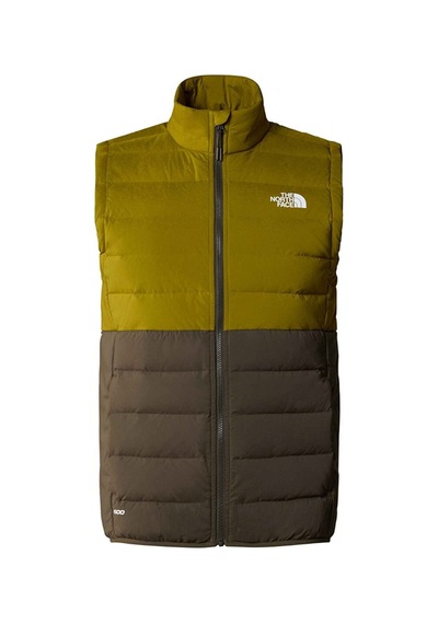The North Face Belleview Stretch Down Erkek Dik Yaka Yelek Haki