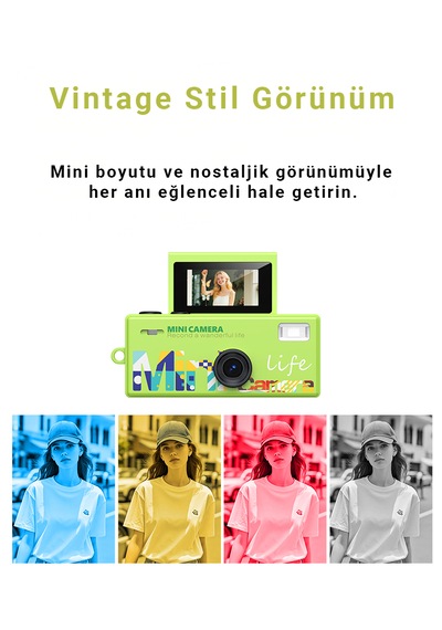 İdragon LK030 Retro Mini Kamera