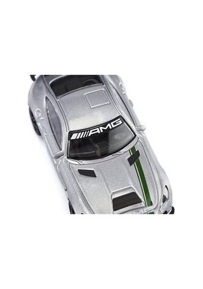 Siku Mercedes-amg Gt4 Metal Model Araba Oyuncak Yarış Arabası Koleksiyon 1:55 Gümüş - 7 Cm