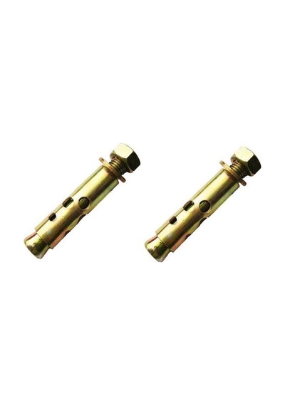 2 Adet Metrik 8 Saç Gömlekli Çelik Dübel Civatalı M.8 55 Mm.