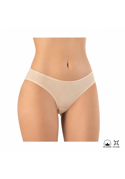 Perafit Kadın 6'lı Paket Pamuklu Likralı Esnek Bikini Külot Seti Siyah Beyaz Ten Rengi Şık Rahat Günlük İç Çamaşırı Çok Renkli
