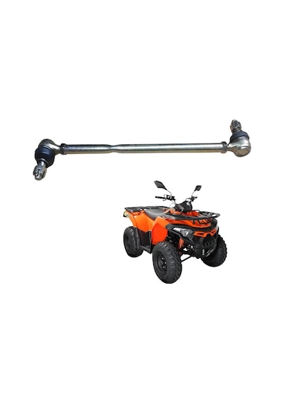 Kuba Viptrack 250 Pro Atv Ön Rot Mili Komple