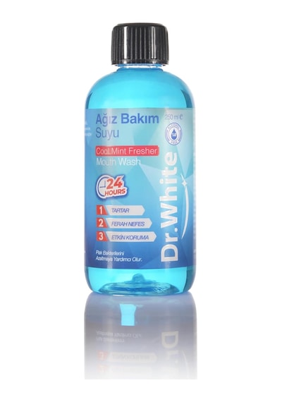 Dr. White Ağız Bakım Suyu Cool Mint Fresher