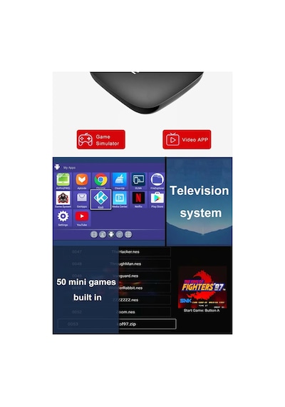 Akıllı Tv Kutusu Mx Boxs Android 7.1 Tv Kutusu 2.4g Wifi Allwinner 4g Ram 4k Tv Box Siyah - 586872582